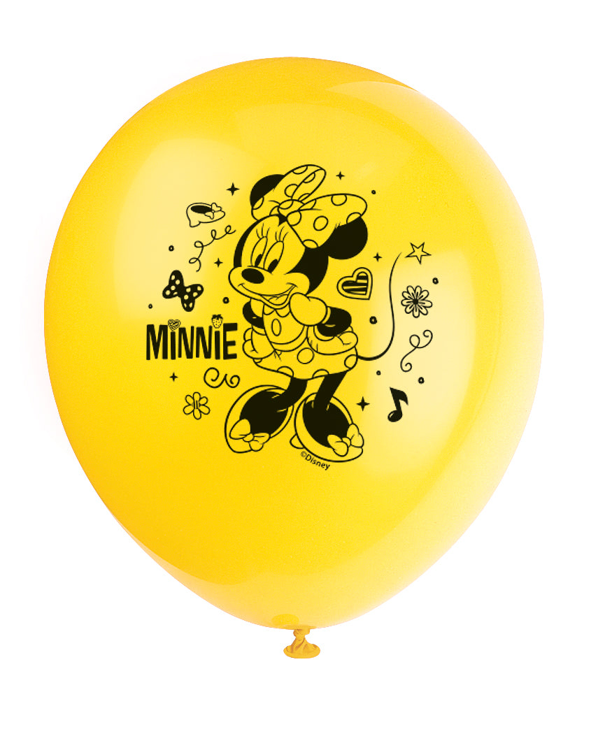 Minnie Mouse 12″ Latex Balloons (8 count)