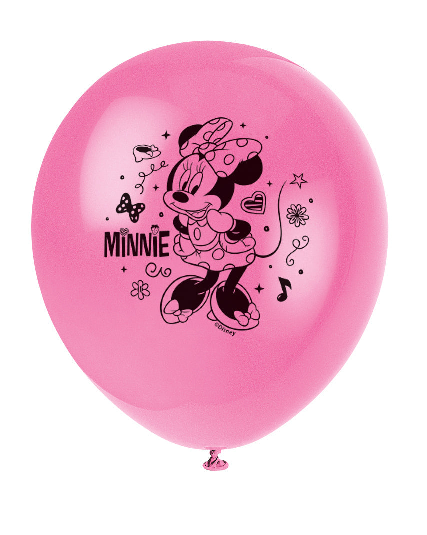 Minnie Mouse 12″ Latex Balloons (8 count)